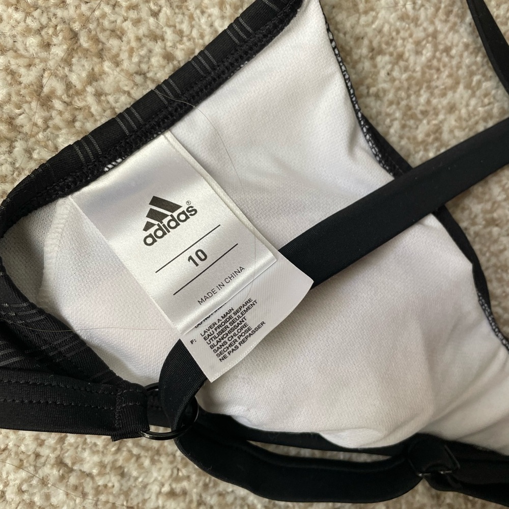Adidas Women's Sleek Black Bikini - Picture 4 of 5